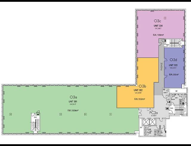 152M² OFFICE TO LET IN ROSEBANK
